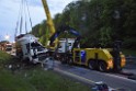 VU Gefahrgut LKW umgestuerzt A 4 Rich Koeln Hoehe AS Gummersbach P563